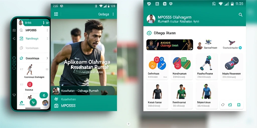Tampilan antarmuka MPO555 yang menarik dan mudah digunakan.
